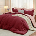 MUXHOMO 7 Pieces King Comforter Set, Soft Bed in a Bag King Size, All Season by MUXHOMO