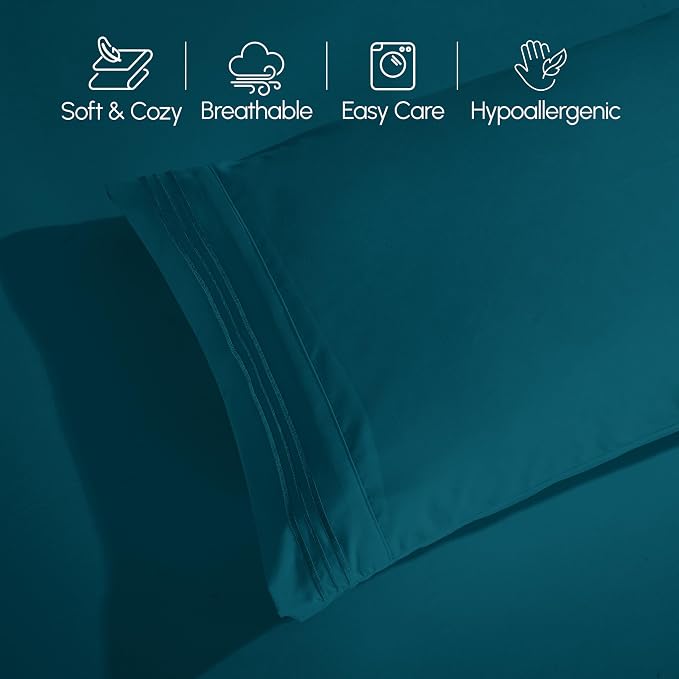 Elegant Comfort Luxurious 1500 Premium Hotel Quality Microfiber Three Line - Image 5