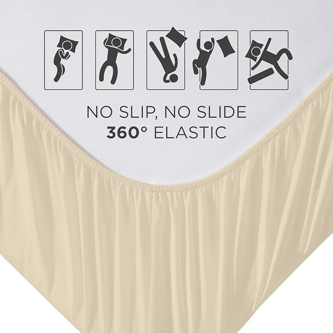 Royale Linens Fitted Sheet Full - Image 5