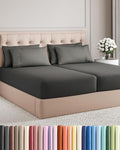 Split King 7 Piece Sheet Set by CGKUnlimited