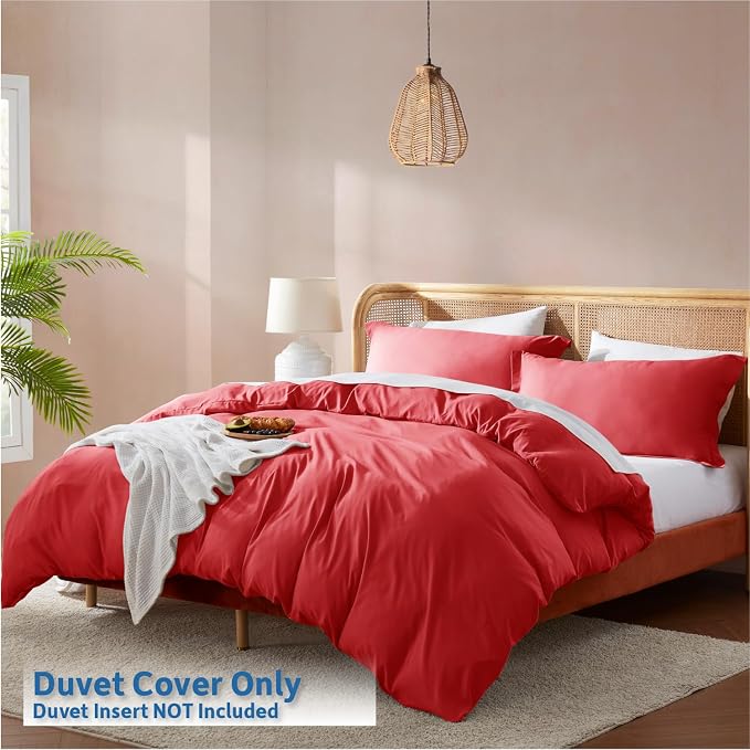 Nestl Red Duvet Cover Full Size - Image 2
