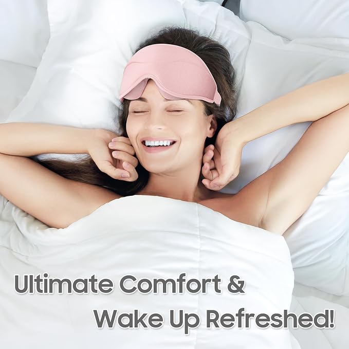 Sleep Mask - Total Blackout 3D Sleeping Mask, Super Lightweight & Silky Soft - Image 8