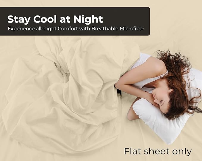 Royale Linens King Flat Sheet - Image 3
