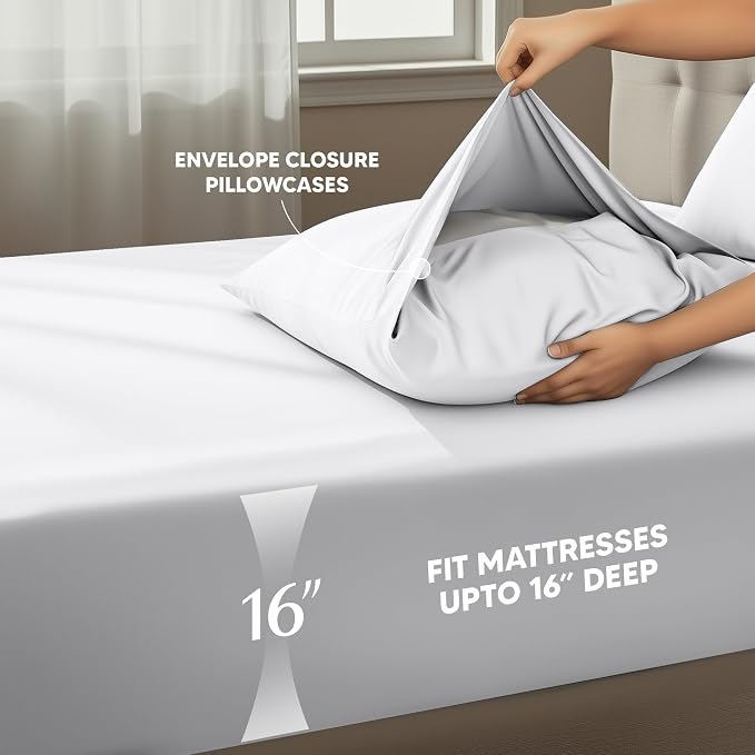 Utopia Bedding Twin XL Sheet Set – 3 Piece Bed Sheets - Image 4