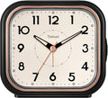 Tinload 4.3" Vintage Retro Analog Alarm Clock, Super Silent Non Ticking Clock by Tinload