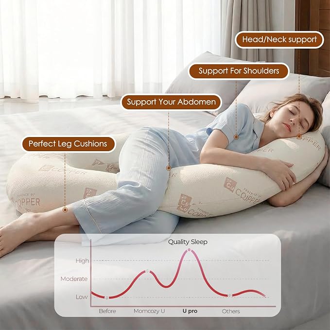 SCHNAUZER HOME Body Pillow for Adults - Image 2