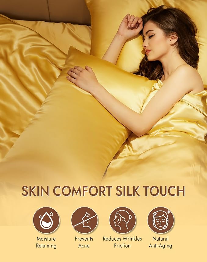 SilkSilky 100% Mulberry Silk Pillowcase - Image 4