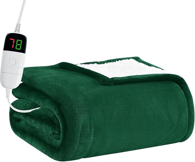 BOMOVA Heated Electric Blanket Twin by BOMOVA