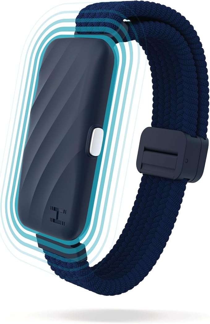Homedics WakeBand Silent Vibrating Alarm Wristband, Ultra-Light Comfortable by Homedics