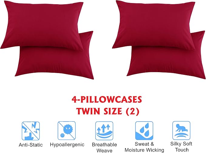 Elegant Comfort Luxury Soft Bed Sheets 1500 Premium Hotel Quality Microfiber - Image 3