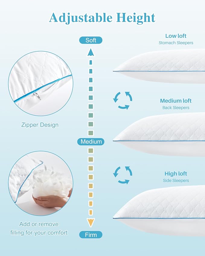YZ HOME Long Body Pillow for Adults - Image 5