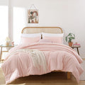 ROSGONIA Comforter Full Size for Girls Boys Teens Blush by ROSGONIA