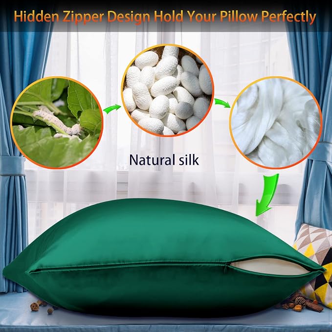 Mulberry Silk Pillowcase 2 Pack - Image 5
