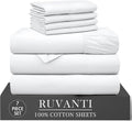 RUVANTI 7 Pcs Cotton Sheets by Ruvanti