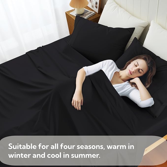 Cotton Flat Sheets Only, 600 TC 100% Cotton Flat Sheet Top Sheet Only, TwinXL - Image 7