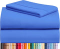 LuxClub 3 PC Twin Sheet Set, Deep Pockets Wrinkle Free Cooling Bed Sheets Hotel by LuxClub