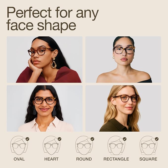 miyya Blue Light Glasses for Women & Men – Oversized UV & Blue Light Blocker - Image 5