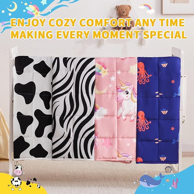 anfie Weighted Blanket Kids Weighted Blanket Cooling Blanket - Image 7