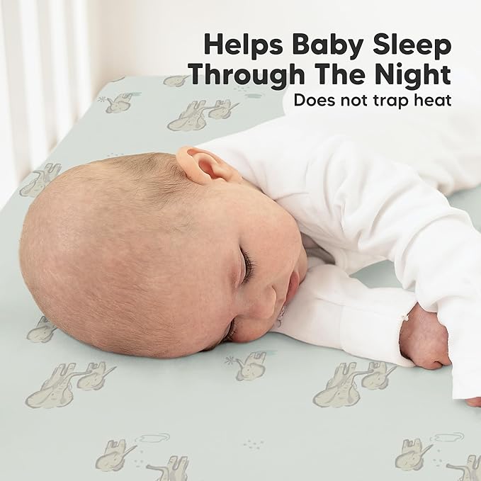 KeaBabies 2-Pack Organic Crib Sheets - Image 5
