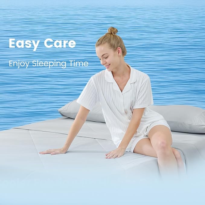 Cozy Bliss Cooling Comforter King XL Size, Cooling Blankets - Image 8