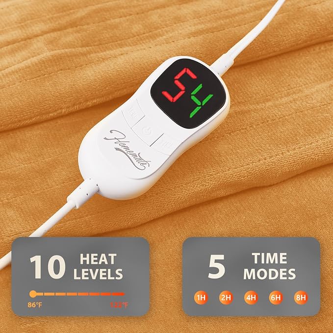 Homemate Electric Heated Blanket King Size - Image 4