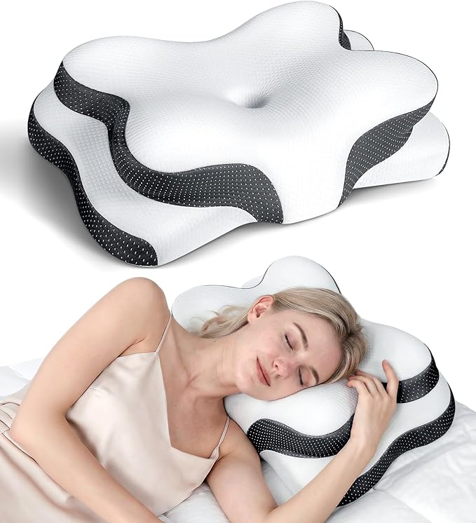 Osteo Sustained Cervical Health Neck Pillow, Contour Zoned Design Ergonomic by OSTEO