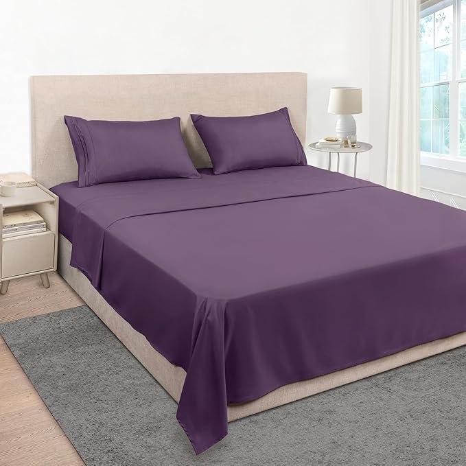 Mejoroom King Size Bed Sheet Set by Mejoroom