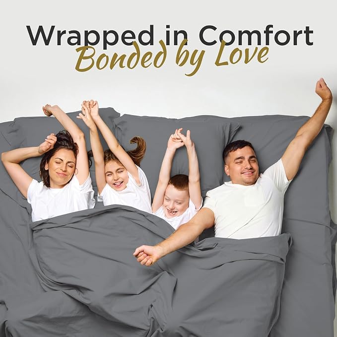 Ultra Soft Microfiber Full Fitted Sheets – 1800 Thread Count, Wrinkle-Resistant - Image 7