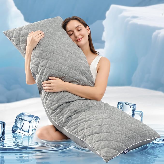 ZonLi Cooling Body Pillow for Adults Side Sleeper & Pregnancy by Zonli