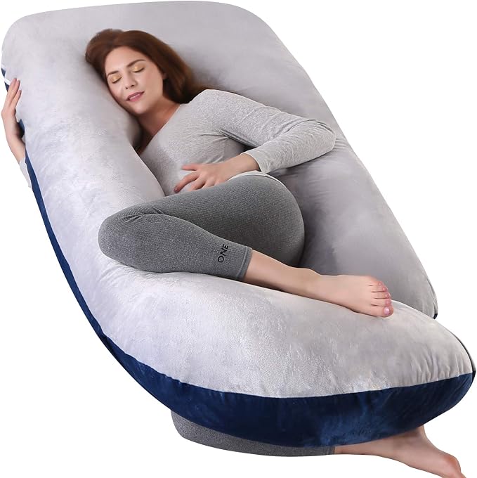 U-Shaped Full Body Pregnancy Pillow by Elover