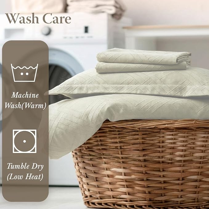 Threadmill Luxury 100% Cotton Full Bed-Sheets - Image 8