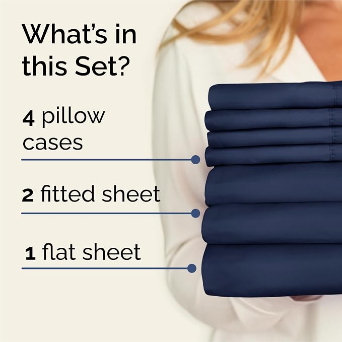 Split King 7 Piece Sheet Set - Image 2