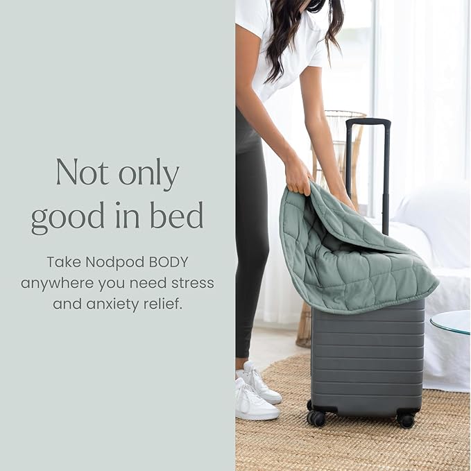 nodpod Body 6.5lb Patented Compact Weighted Blanket I Perfect - Image 7