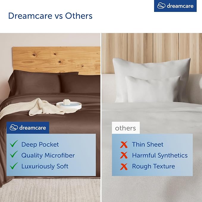 DREAMCARE Queen Sheet Set - Image 6