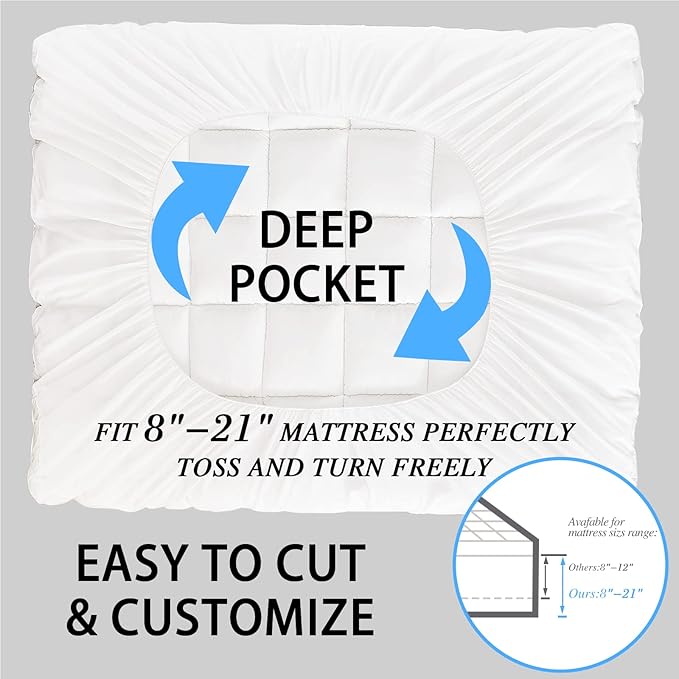 CYMULA RV King Mattress Topper - Image 5