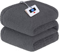 Sealy Electric Blanket Full Size, Soft Sherpa Heated Blanket Single Control by Sealy