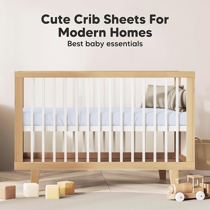 KeaBabies 2-Pack Organic Crib Sheets - Image 8