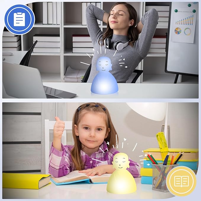 YeeBeny Breathing Lamp Guided Visual Meditation Tool - Image 5