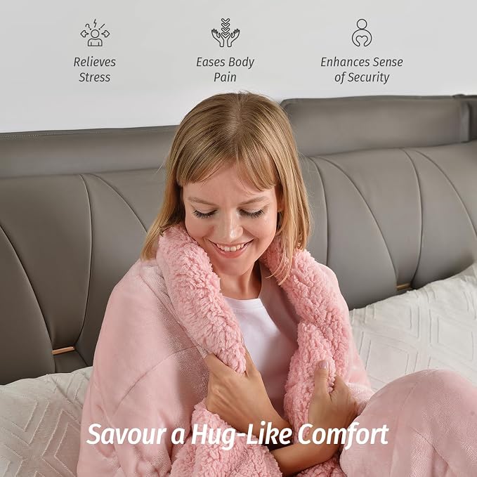 Wemore Sherpa Fleece Weighted Blanket - Image 4