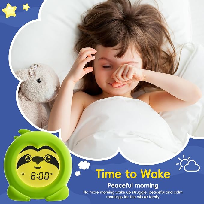 B&H Sleep Trainer Clock for Toddler - Image 4