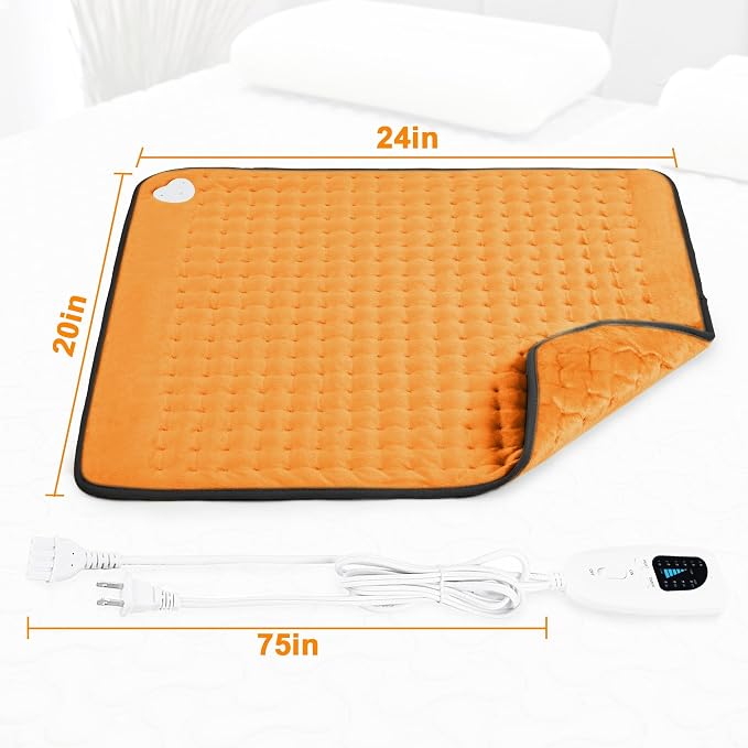 Deepsoon Heating Pad, Electric Heating Pads - Image 5
