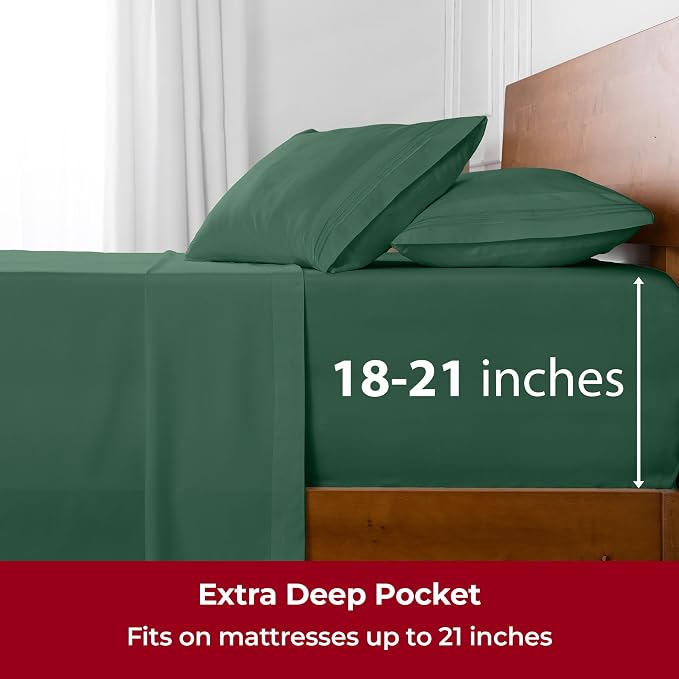 Mellanni Extra Deep Twin XL Sheets - Image 6