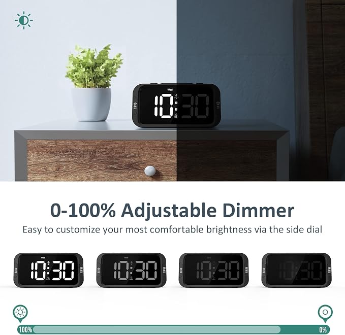 Odokee Digital Dual Alarm Clock - Image 8