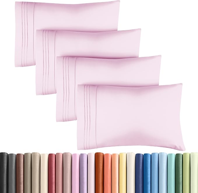 King Pillow Cases Set of 4 by CGKUnlimited