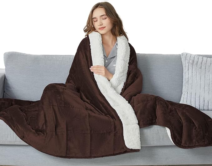 yescool Weighted Blanket for Adults Heavy Blanket for Sleeping Perfect for - Image 2