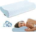Cervical Pillow for Neck Pain Relief, Contour Memory Foam Pillows for Sleeping by Ylekto