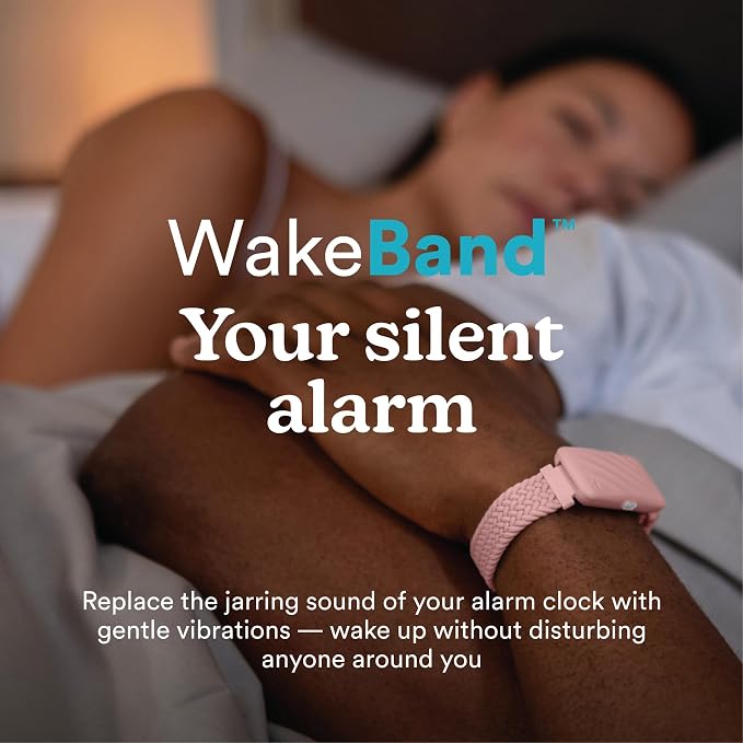 Homedics WakeBand Silent Vibrating Alarm Wristband, Ultra-Light Comfortable - Image 2
