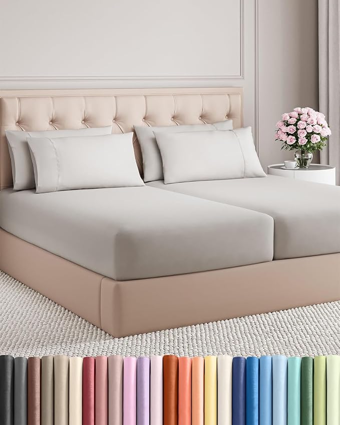 Split King 7 Piece Sheet Set by CGKUnlimited