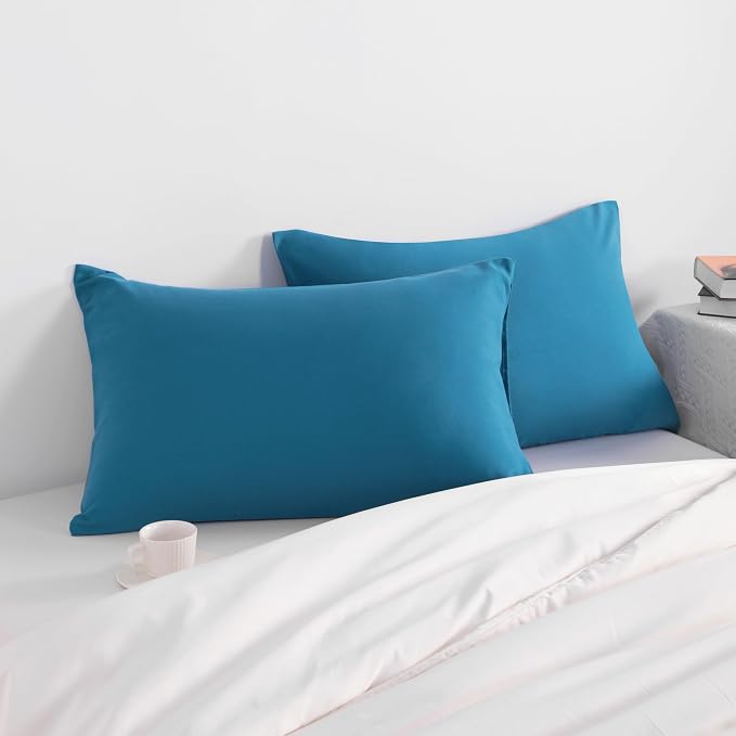 NTBAY King Pillow Cases Set of 2, 2 Pack Brushed Microfiber 20x36 Pillow Cases - Image 2