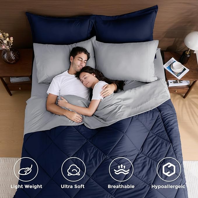 HEVUMYI Twin-XL Comforter Set - Image 2